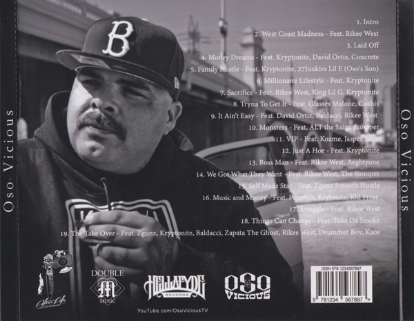 Oso Vicious - Oso Vicious Chicano Rap Oso Vicious - Oso Vicious Chicano Rap